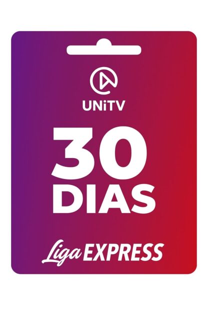 Recarga Unitv 30 dias